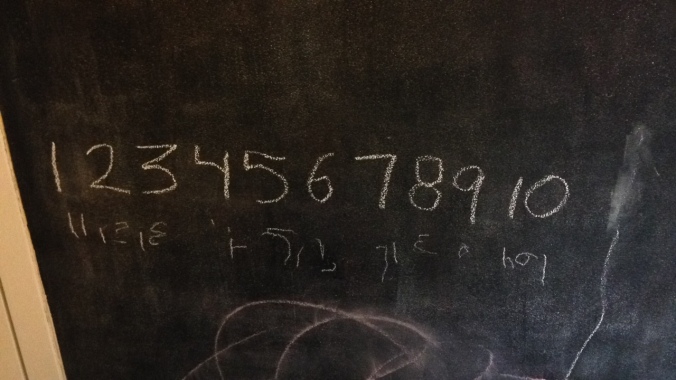 Numbers as written by a young kid with cataracts